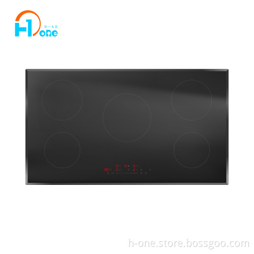 High Quality 240V Built-in Induction Cooktop 5 Burner Hob
